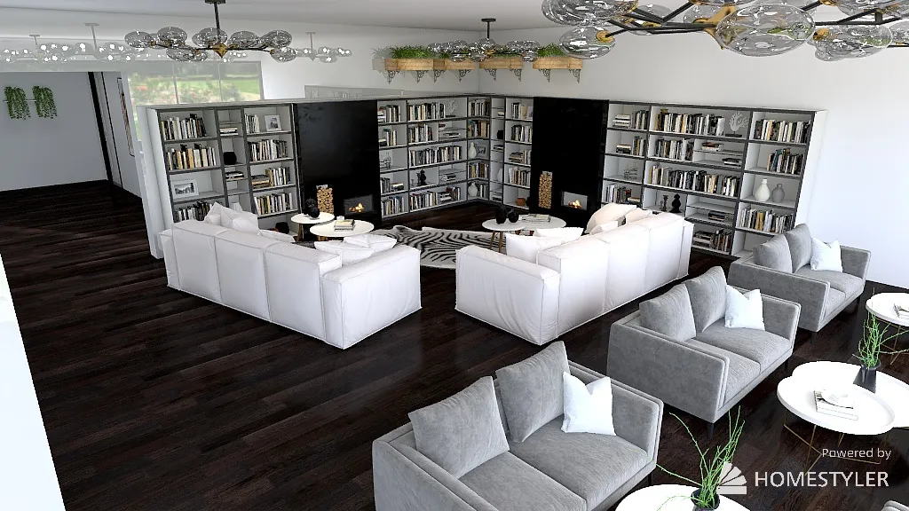 Lounge 3d design renderings