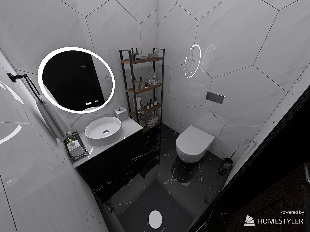 Bathroom 3d design renderings