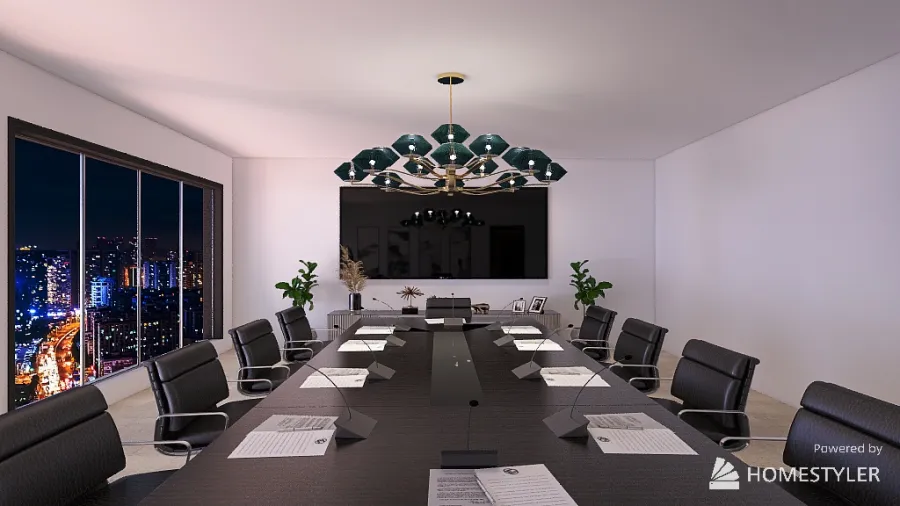Meeting Room 2 3d design renderings