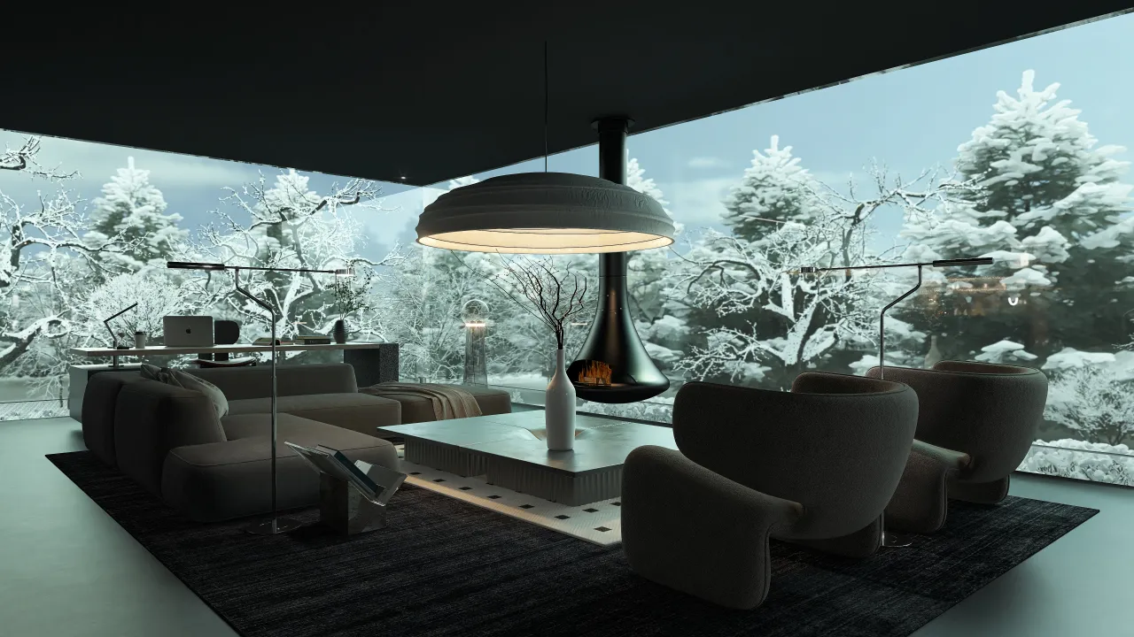 LivingRoom 3d design renderings