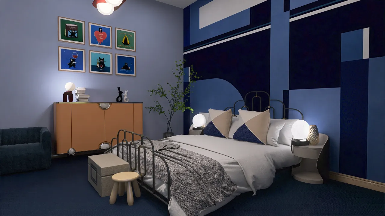 Bedroom 3d design renderings