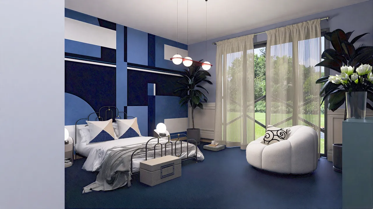 Bedroom 3d design renderings