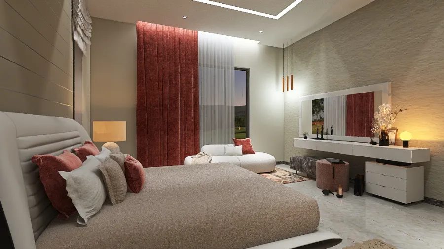 Bedroom 3 FF 3d design renderings
