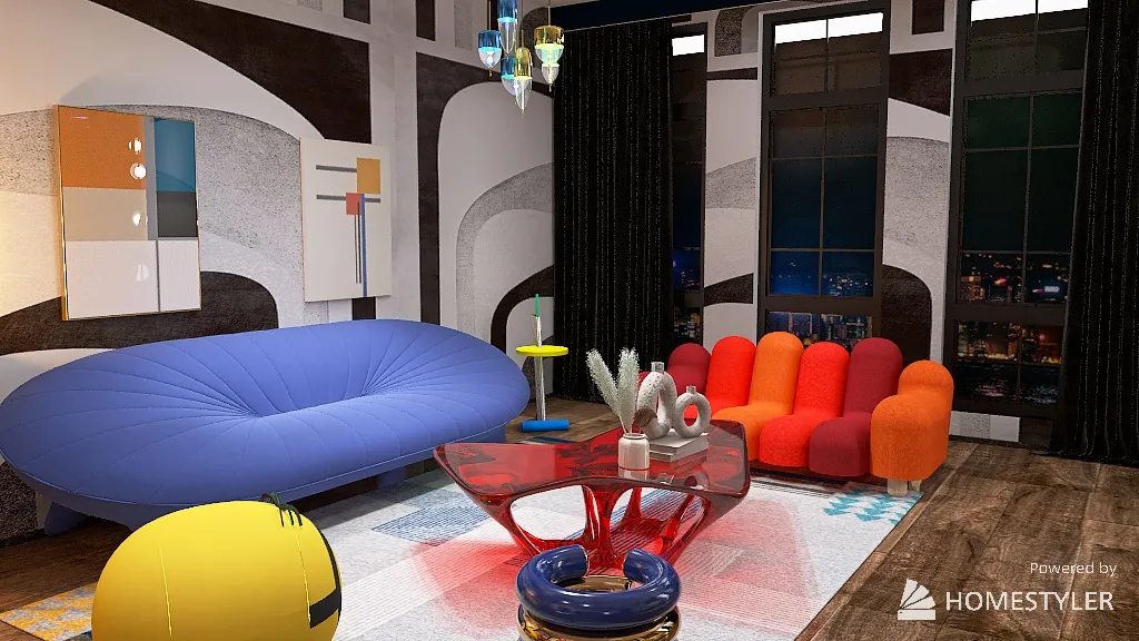 LivingRoom 3d design renderings