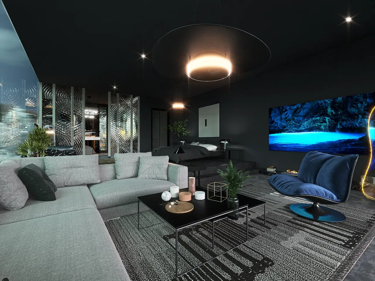 Bedroom 3d design renderings