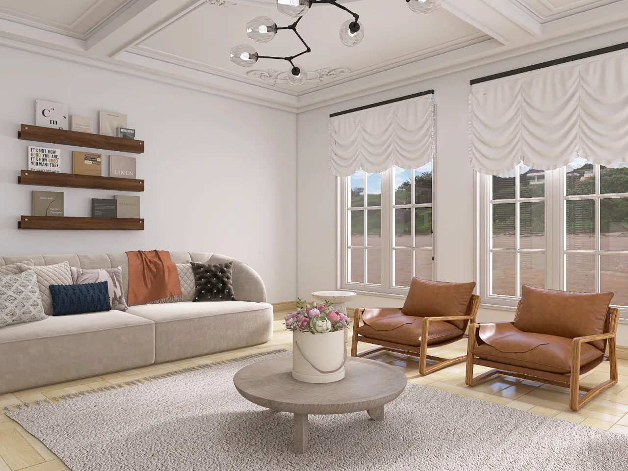 LivingRoom 3d design renderings