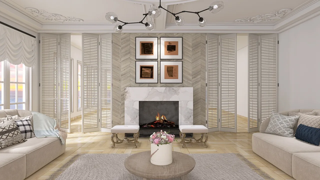 LivingRoom 3d design renderings