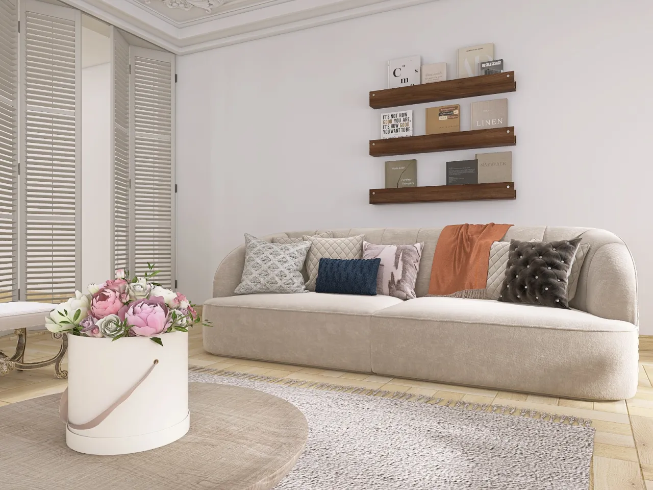 LivingRoom 3d design renderings