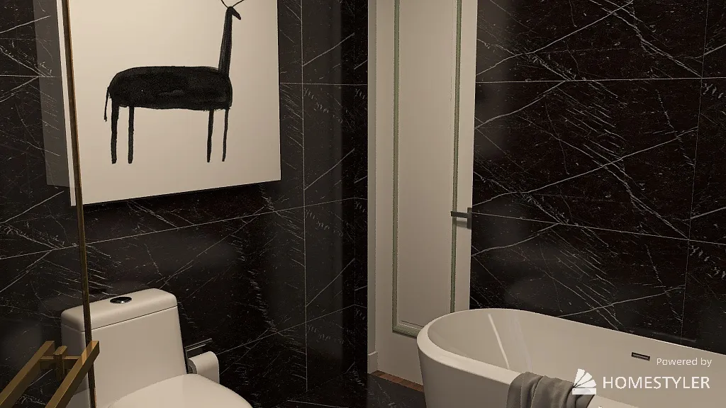 Bathroom 3d design renderings