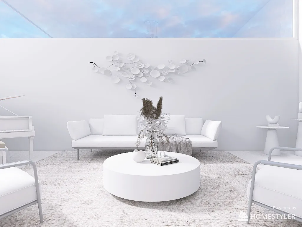 LivingDiningRoom 3d design renderings