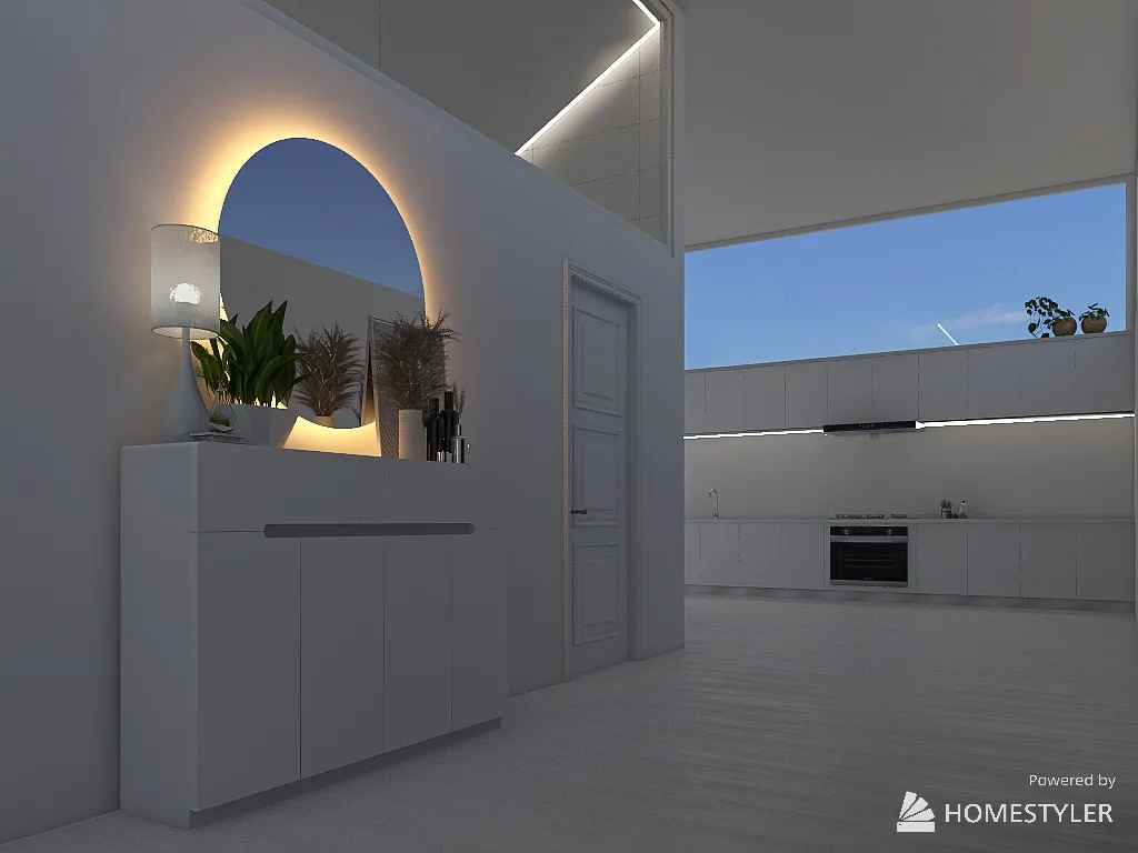 LivingDiningRoom 3d design renderings