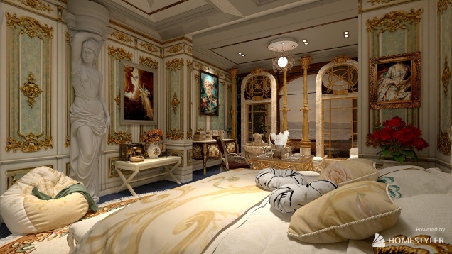 Luxury Bedroom Hotel Style Barroco