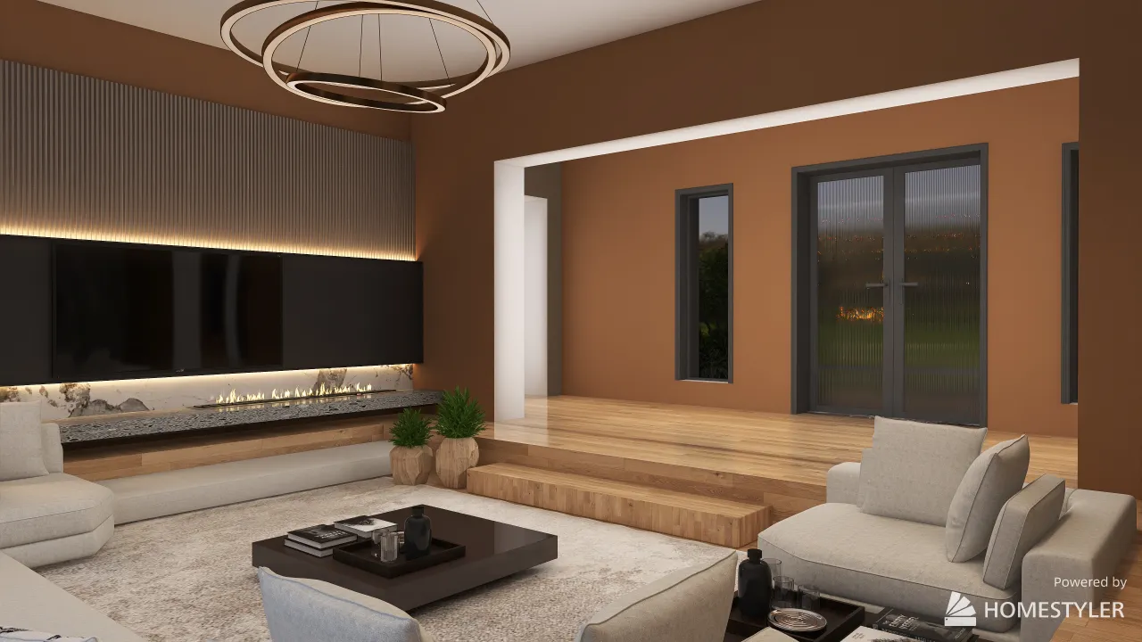 LivingRoom 3d design renderings