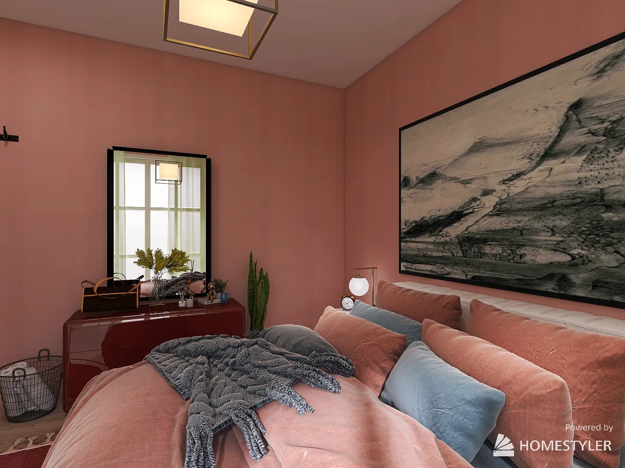 MasterBedroom 3d design renderings