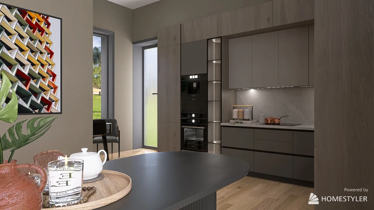 Kitchen 3d design renderings