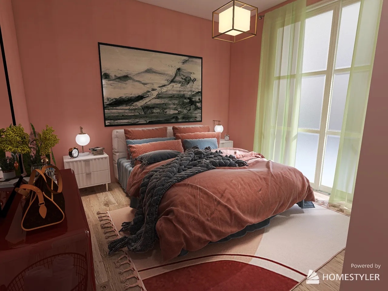 MasterBedroom 3d design renderings