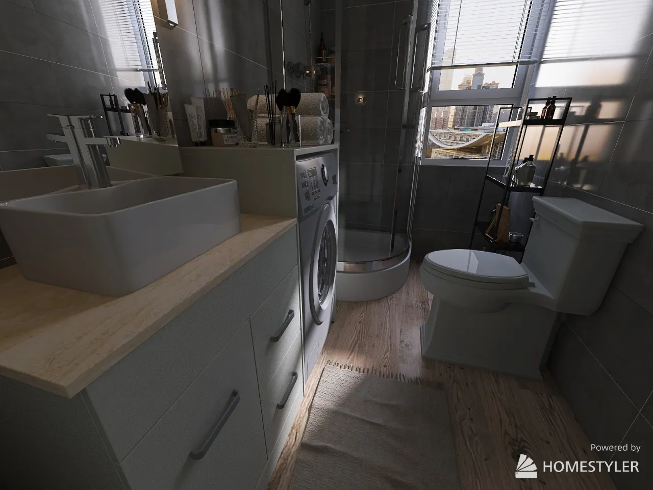 Bathroom 3d design renderings