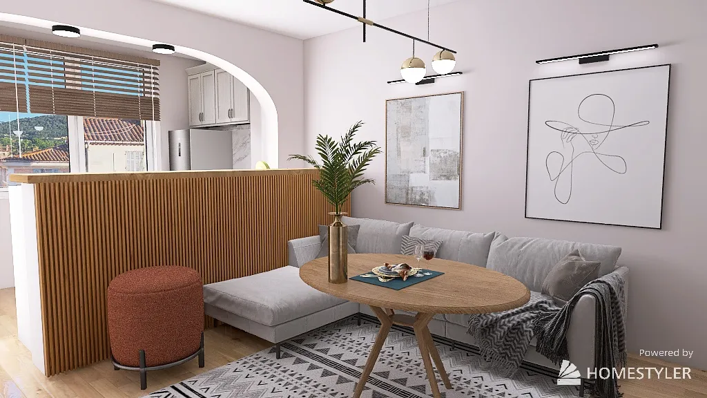 Valina Family flat 3d design renderings