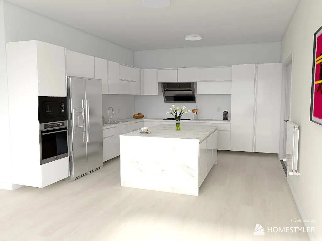 LivingDiningRoom 3d design renderings