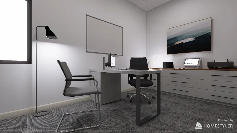 Office 2 3d design renderings