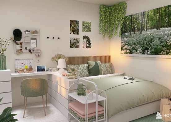 Greenery Room Design Rendering