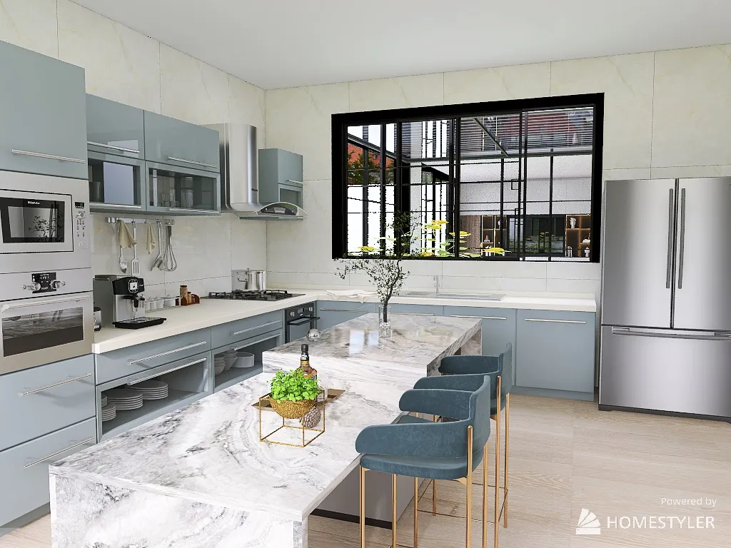 Kitchen 3d design renderings