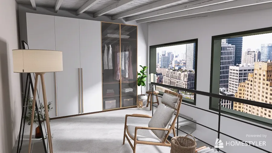 2-floor apartment 3d design renderings