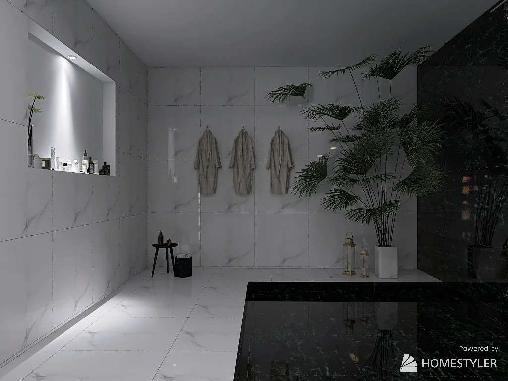 Bathroom 3d design renderings