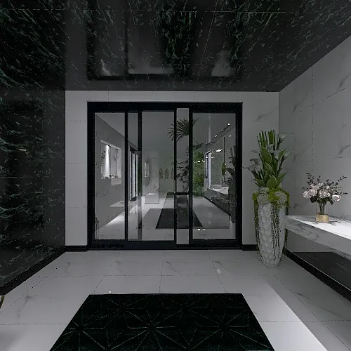 Bathroom 3d design renderings