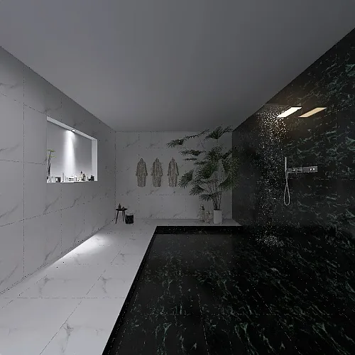 Bathroom 3d design renderings