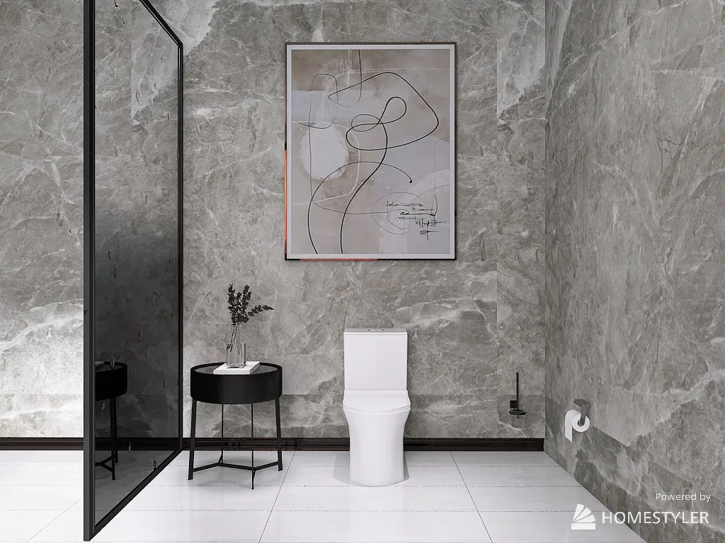 Bathroom 3d design renderings