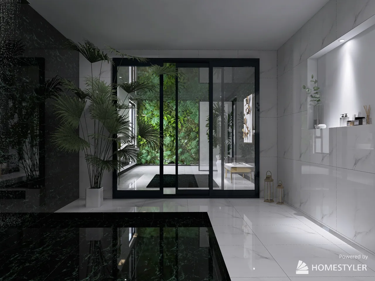 Bathroom 3d design renderings