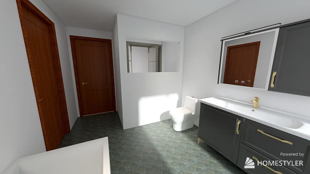 LG 2024 Alternate bathroom locations 3d design renderings