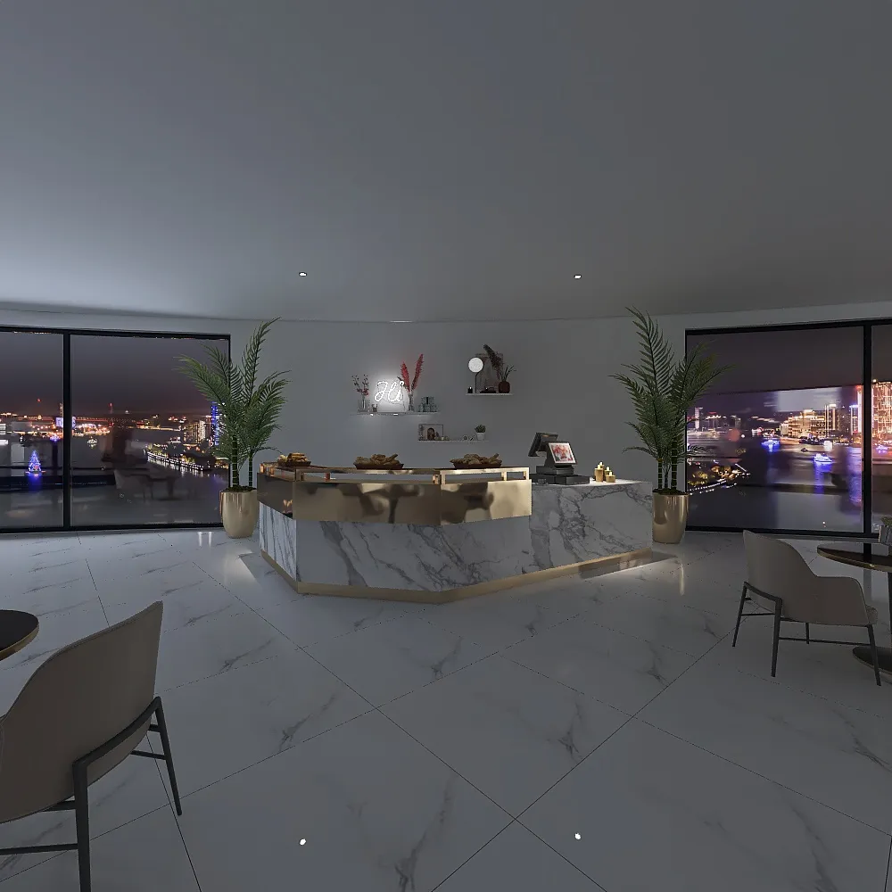 Lounge 3d design renderings