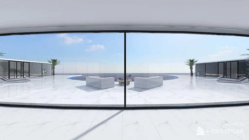 Lounge 3d design renderings