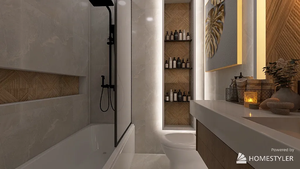 Bankya Bathroom 1 3d design renderings