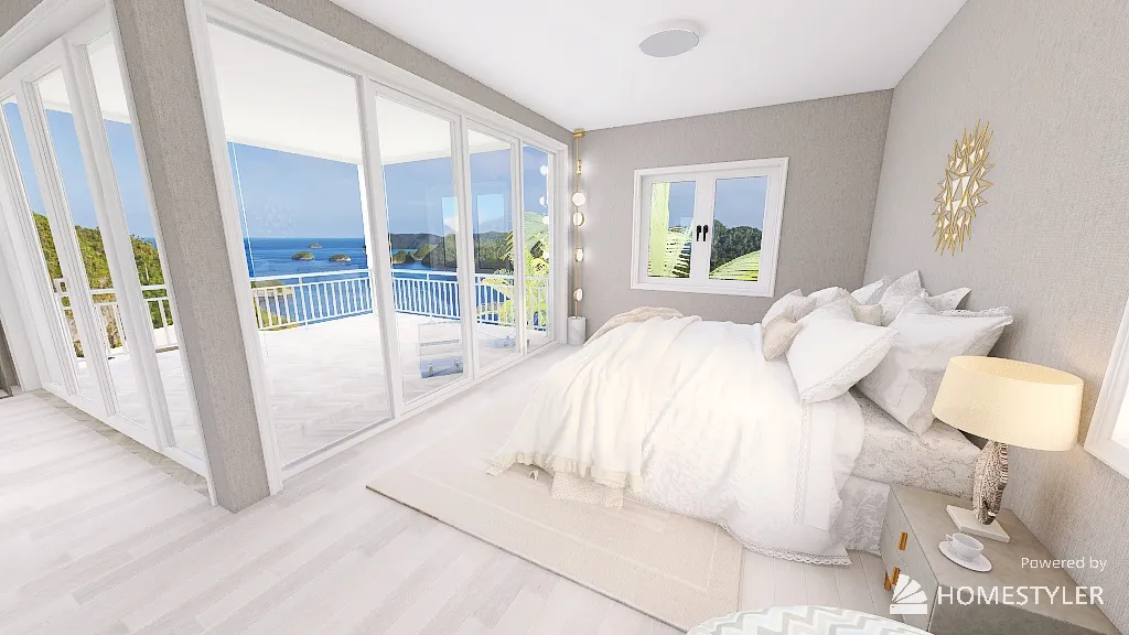 Small Villa | Tropical Island 3d design renderings