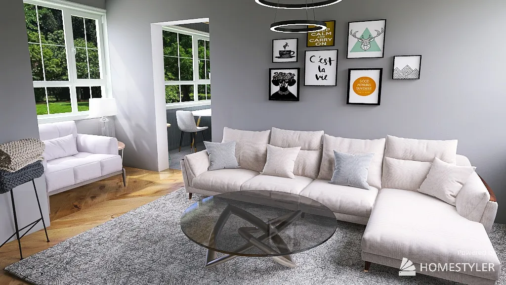 LivingRoom 3d design renderings