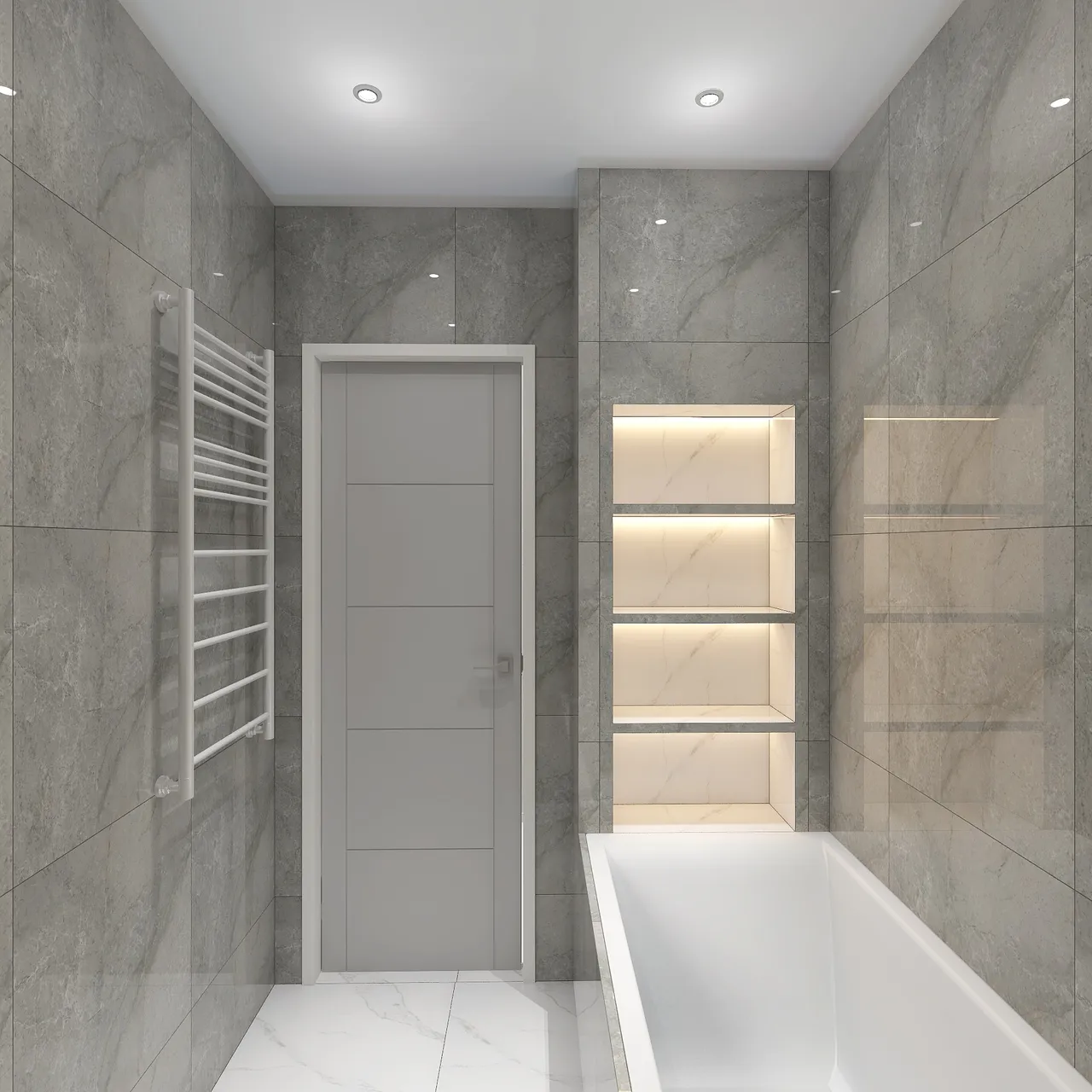 Bathroom 3d design renderings