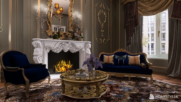 Baroque Sitting Room