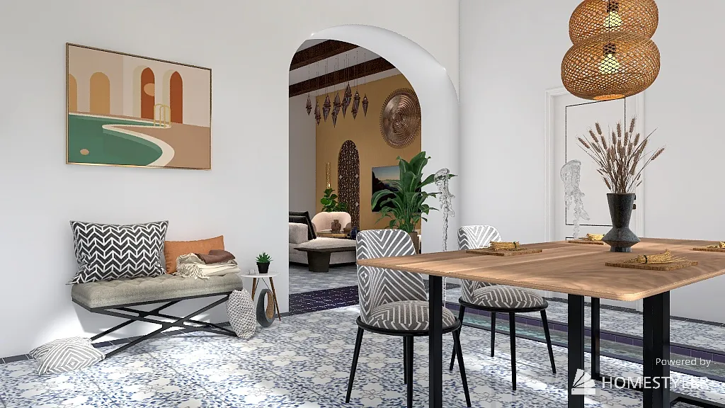 DiningRoom 3d design renderings