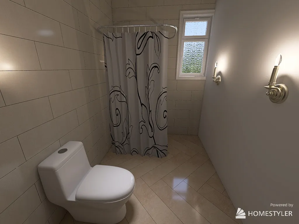 Bathroom 3d design renderings