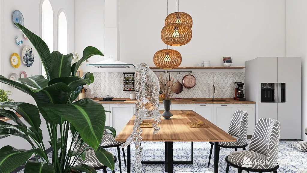 DiningRoom 3d design renderings