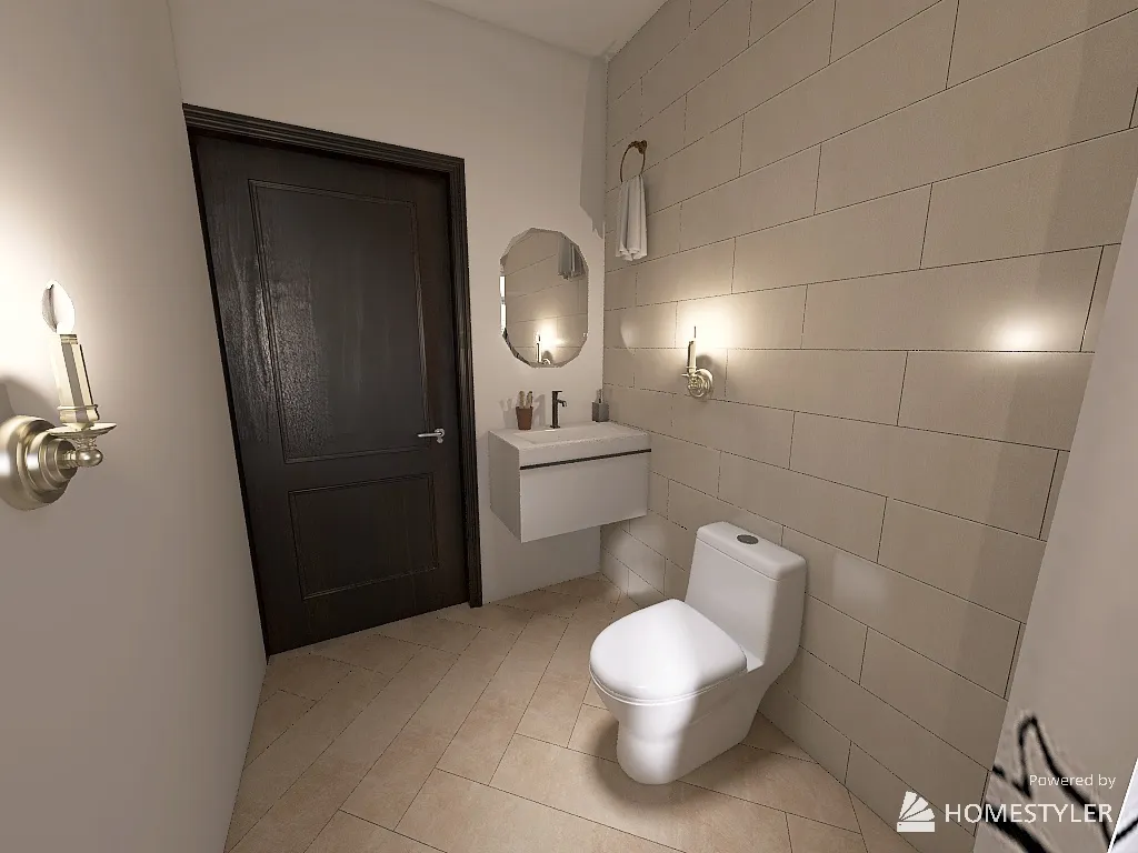 Bathroom 3d design renderings