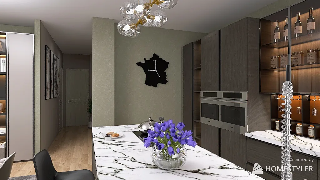 Kitchen 3d design renderings