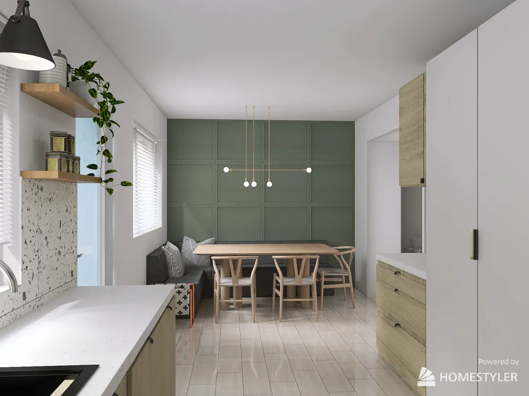 Motun+Ayo kitchen 3d design renderings