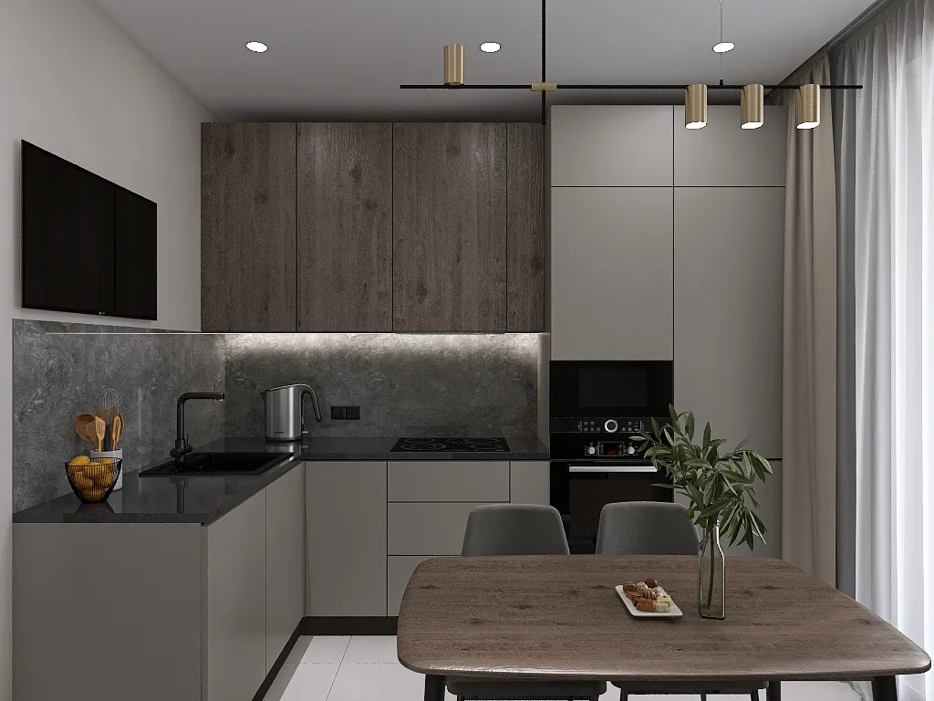 Kitchen 3d design renderings