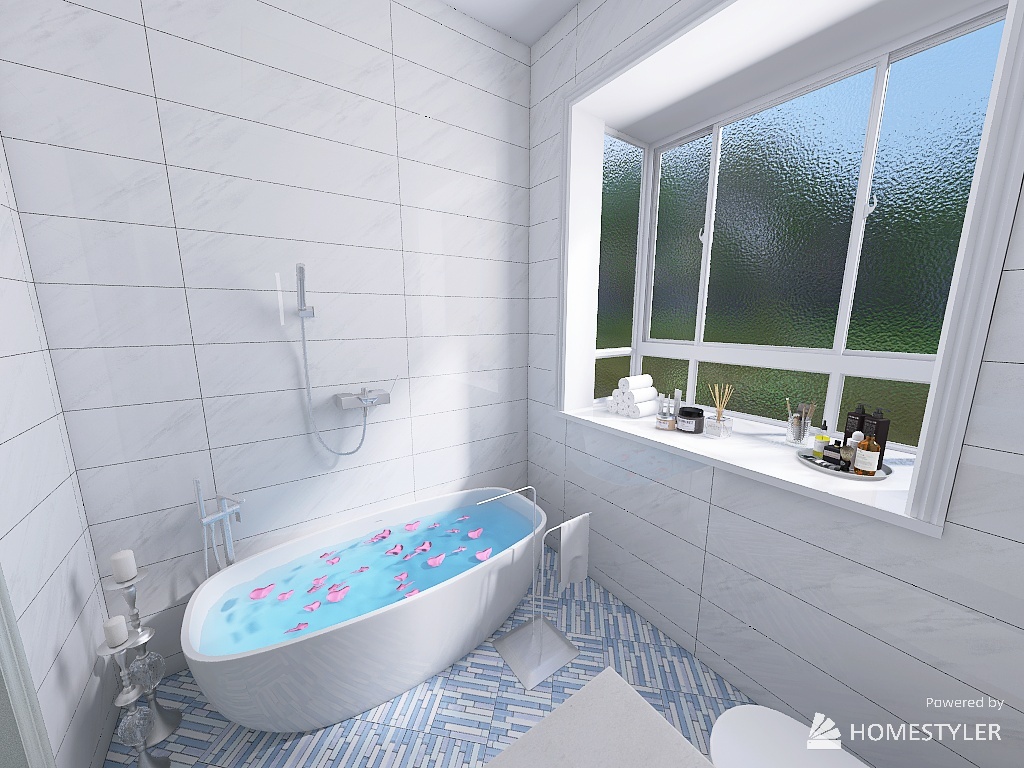 Lake blue house 3d design renderings