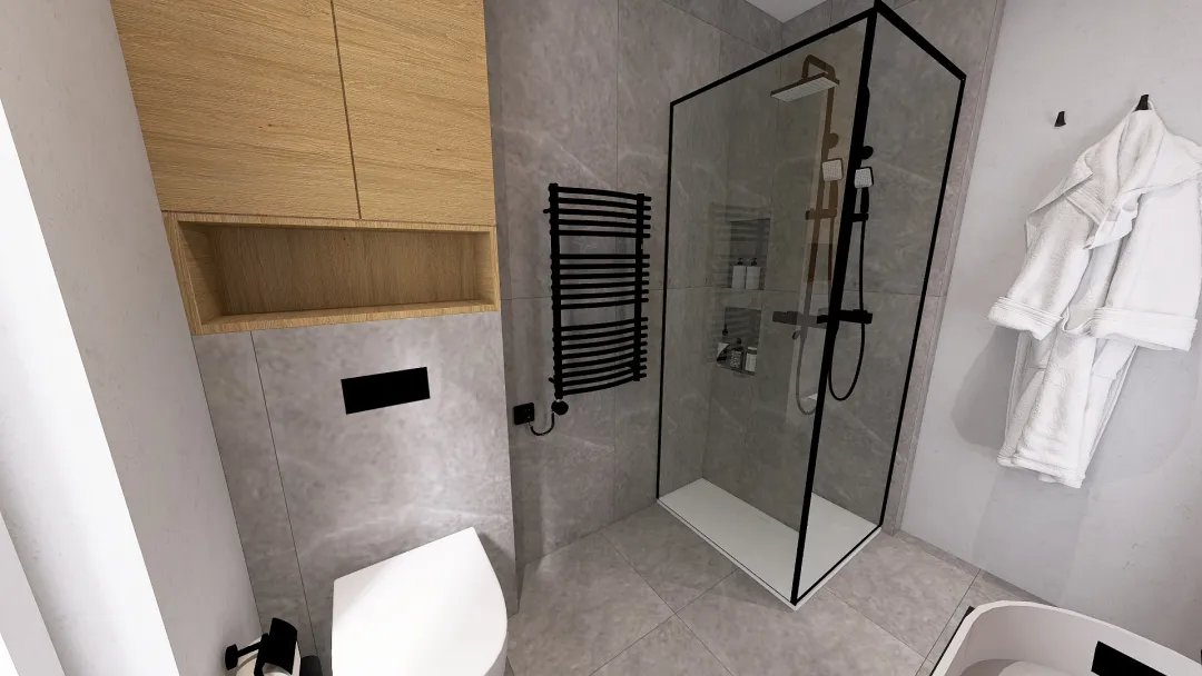 łazienka cegła IRMINA 3d design renderings
