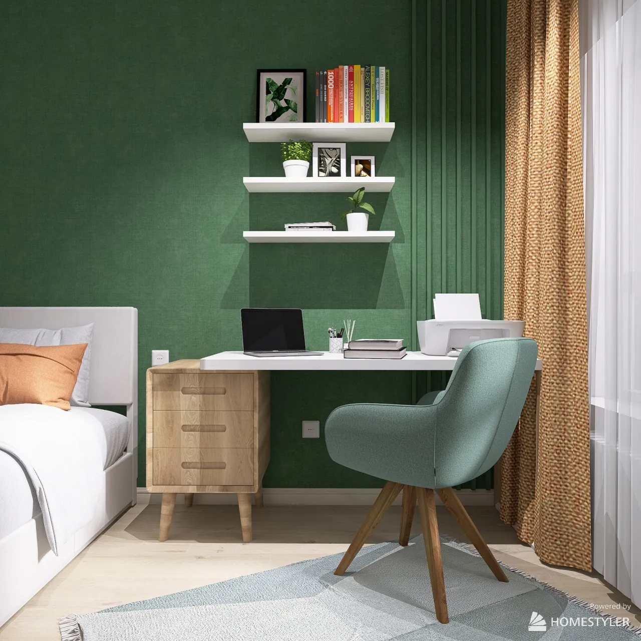 Bedroom 3d design renderings